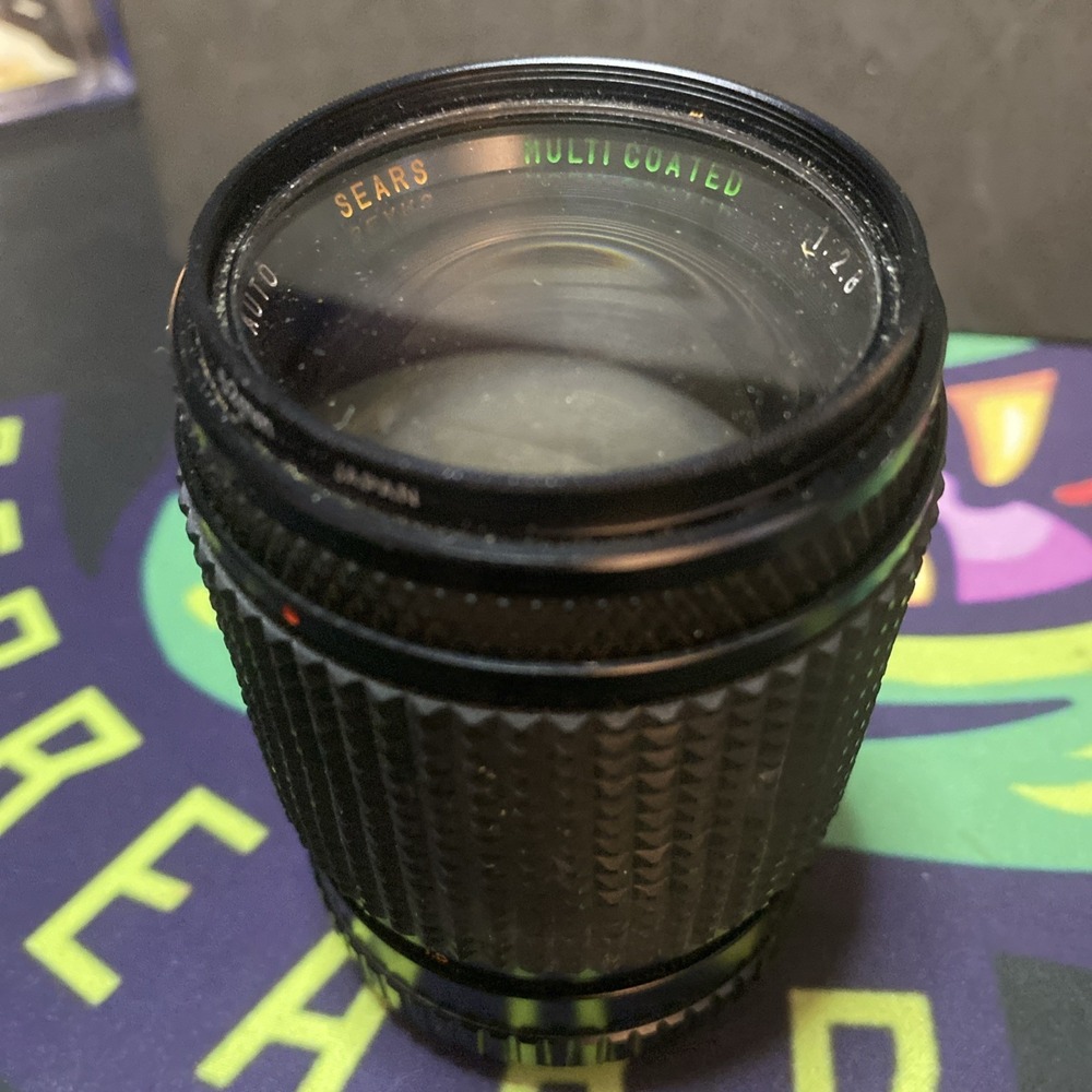 Sears Zoom Lens Multi coated Auto f=1 35mm 1:2.8 Macro Zone With Pouch A1